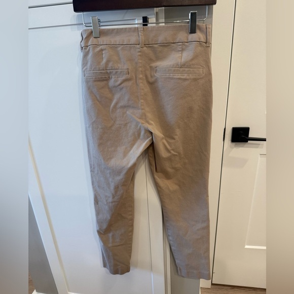 Old Navy High-Rise Pixie Pants in Tan - Picture 2 of 3